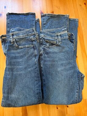 Old Navy Boys Blue Denim Jeans - Classic Five-Pocket